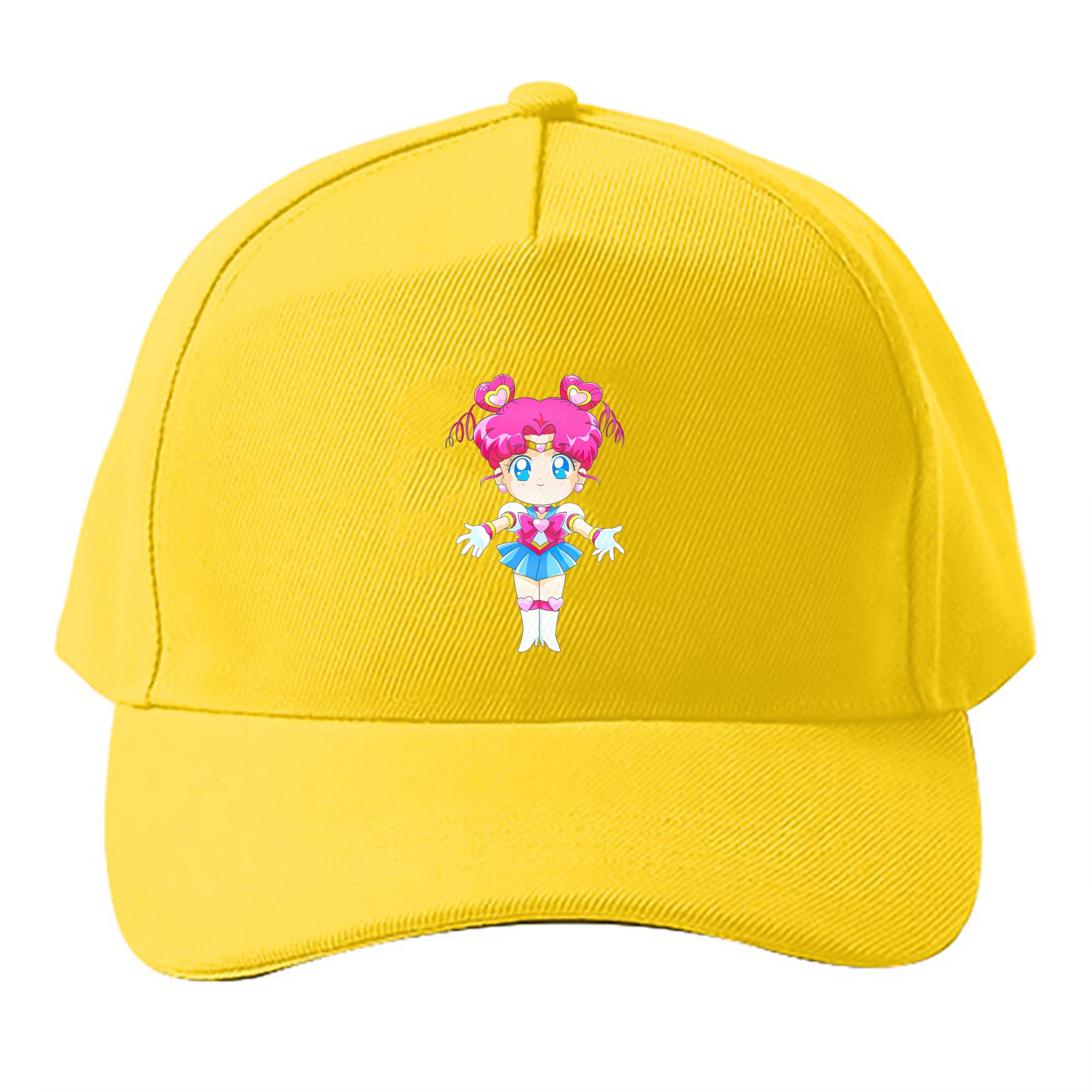 （画像用） 美少女戦士セーラームーン ちびうさ Sailor Moon Chibiusa Tsukino Usagi Small Lady Serenity ベースボールキャップ 綿100％ 男女兼用 帽子 スポーツ